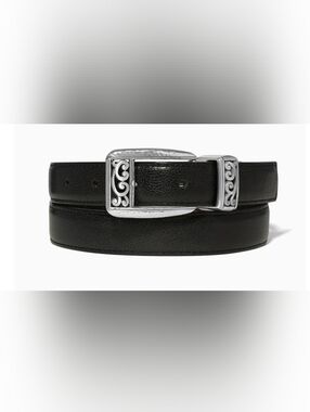 Brighton Mantilla Reversible Belt Black/Brown 40